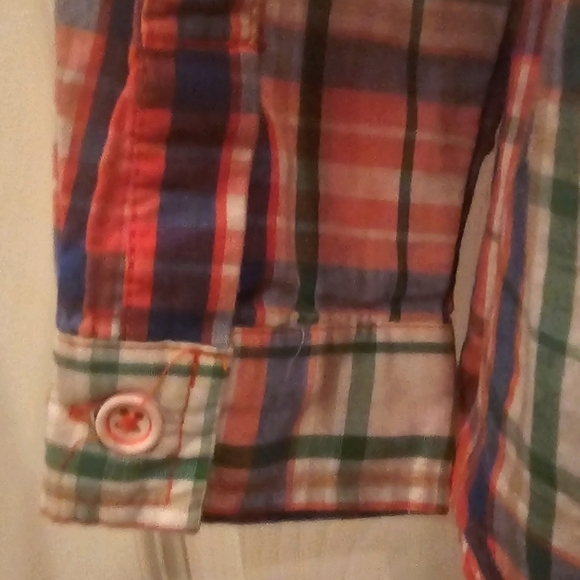 Plaid Button Down Shirt - Picture 5 of 5